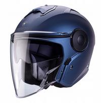 Motociklininko šalmas CABERG BLENDA SOHO, atviras, mėlynas, M dydis