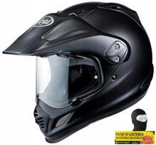 Motociklininko šalmas Arai Tour-X4, juodas matinės spalvos, dydis M