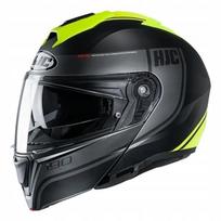 Motociklininko šalmas HJC i90 Davan MC-4HSF, fluorescencinė geltona, XS