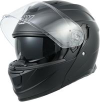 Motociklininko šalmas MY HELMET, modulinis, su atverčiamu smakru, dvigubu skydeliu, L dydis