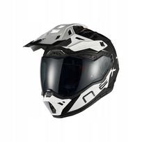 Motociklininko šalmas NEXX X.RALLY GRAVIX CARBON balta, dydis L