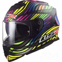 Motociklininko šalmas LS2 FF800 Storm II Rainbow, S dydis