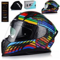 Motociklo šalmas CGM 311A BLAST Skull, matinis, su antifogu