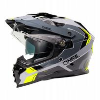 Šalmas ONEAL D-SRS Nomad, pilkas/geltonas neoninis, dydis L (59–60 cm), DSRS-184