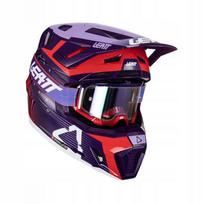 Motokroso šalmas su akiniais LEATT KIT MOTO 7.5 V24 SUNDOWN XXL