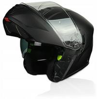 Motociklininko šalmas NAXA FO7/B, juodas matinis, 2XL