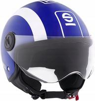Motociklininko šalmas Sparco Riders SP601 Demi-Jet su skydeliu, dydis M