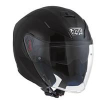 Atviras motociklo šalmas AGV K5 Jet, matinės juodos spalvos, XS dydis