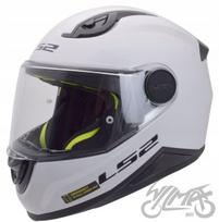 Vaikiškas motociklo šalmas LS2 FF812, baltas, M dydis