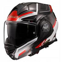 Motociklininko šalmas LS2 FF901 ADVANT X Spectrum, balta/raudona, 3XL