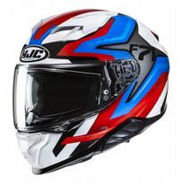 Motociklininko šalmas HJC F71 FES, raudonas/mėlynas/baltas