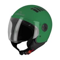 Atviras motociklo šalmas OSONE Jet Citizen City ECE 22-06, žalias matinis, XS
