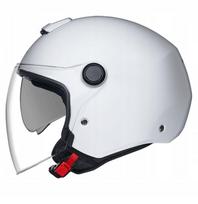 Motociklininko šalmas NEXX Y.10, baltas, L dydis