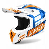 Motociklininko šalmas AIROH AVIATOR ACE 2 SAKE, oranžinis, blizgus, M dydis