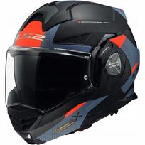 Motociklininko šalmas LS2 FF901 Advant X Oblivion, matinė juoda/mėlyna, M dydis