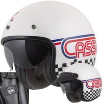 Atviras motociklo šalmas Cassida Oxygen M 57-58 su skydeliu ECE 22-06