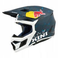 Krosinis šalmas KINI MX3, balta/mėlyna, L (59-60 cm), Red Bull