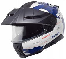 Motociklininko šalmas SCHUBERTH E2 Atlas Blue, mėlynas