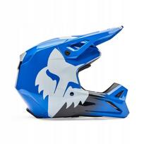 Motociklo šalmas FOX V1 Shield, mėlynas, S dydis