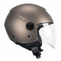 Atviras šalmas CGM Italia Jet 167 FLO MONO, vario satino spalvos