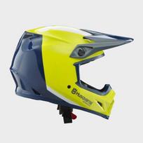Motociklininko šalmas Husqvarna Bell Mx Mips, geltonai mėlynas, XL