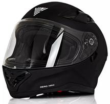 Integralus motociklo šalmas VINI Aero Max, juodas matinis, XL (61-62 cm)