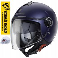 Atviras motociklo šalmas CABERG Riviera V4X Yama Blue Matt, L dydis