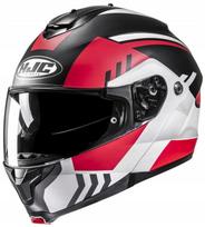 Motociklininko šalmas HJC C91N Kaon juodas/raudonas XXL