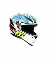 Motociklininko šalmas AGV K1 Top Rossi Winter Test 2017