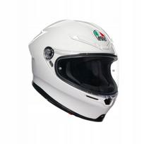 Integralus šalmas AGV K6 S, baltas, M dydis