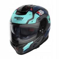 Integralus šalmas NOLAN N80-8 Starscream N-COM, šviesiai pilkas, dydis 37 L