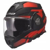 Motociklininko šalmas LS2 FF901 Advant X Nova, juodas/raudonas, dydis L