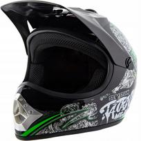Vaikiškas motociklininko šalmas Cross, Enduro, BMX, ATV, motoroleriui