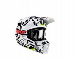 Motociklo šalmas Leatt 3.5 Zebra, L dydis