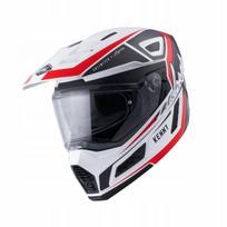 Motociklininko šalmas KENNY EXPLORER 2022, raudonas, L dydis