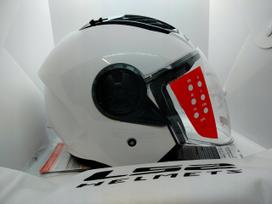 Atviras šalmas LS2 OF616 Airflow II, baltas, XS, motoroleriui/motociklui