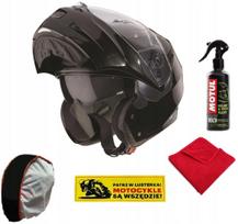 Motociklininko šalmas CABERG DUKE II SMART MAP, juodas, dydis L