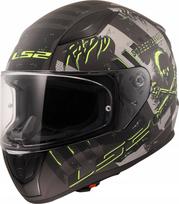 Motociklininko šalmas LS2 FF353 RAPID II PIRATES, matinė titano spalva, ECE 22.06 sertifikuotas