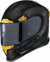 Motociklininko šalmas Icon Airframe Pro Carbon 4Tress, geltonas, L dydis