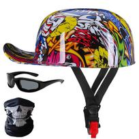 Motociklininko šalmas su akiniais ir XL dydžio kauke, Cross Light Enduro Quad
