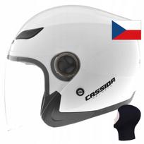 Motociklo šalmas su LED stiklu CASSIDA S