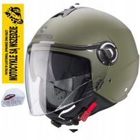Atviras šalmas CABERG RIVIERA V4X, kariškai žalios spalvos, L dydis