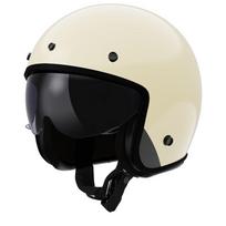 Motociklininko šalmas LS2 Bob II Solid Cream, suaugusiems, dydis L (59–60 cm)