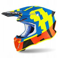 Motokrosinė šalmas AIROH TWIST 2.0 FRAME Azure Matt, M dydis