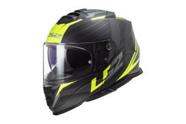 Motociklininko šalmas LS2 FF800 STORM II NERVE, geltonas, dydis S