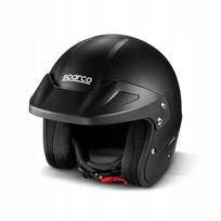 Atviras šalmas SPARCO J PRO, ECE R22-06, juodas, XXL