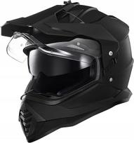 Motociklininko šalmas ILM WS902 Adventure Enduro Cross su pinlock ir blenda, DOT, dydis S