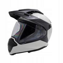 Motociklininko šalmas BMW GS, balta, M dydis
