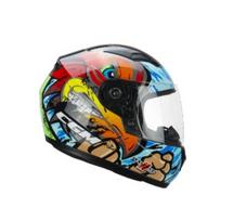 Vaikiškas pilnas motociklo šalmas CGM 265X LUCKY, S dydis, 49-50 cm