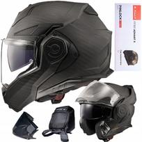 Modulinis šalmas LS2 FF901 ADVANT X Carbon, ECE 22.06, Pinlock, dvigubi stiklai, M (57–58)